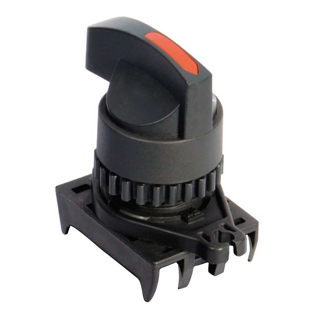 S2SR-S4R — SWITCH SELECTOR ROJO MANIJA LARGA, 22mm2POSICIONES MANTENIDO ...