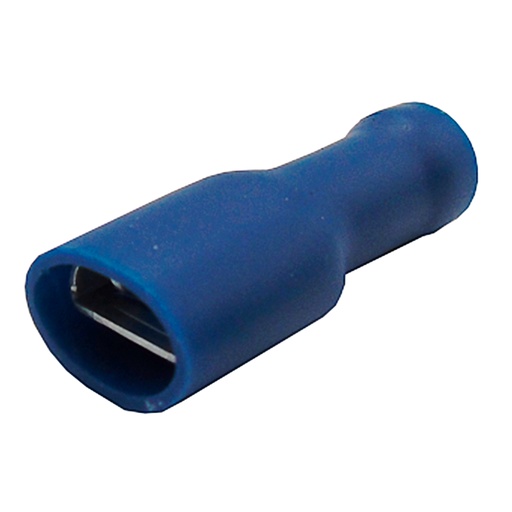 [V70FV004002] V70FV004002 — TERMINAL AISLADA TIPO FAST-ON HEMBRA AWG16-14, 6.3X0.8mm COLOR AZUL