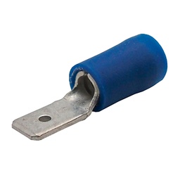 [V70FS004009] V70FS004009 — TERMINAL AISLADA TIPO FAST-ON MACHO AWG16-14, 4.8X0.8 COLOR AZUL