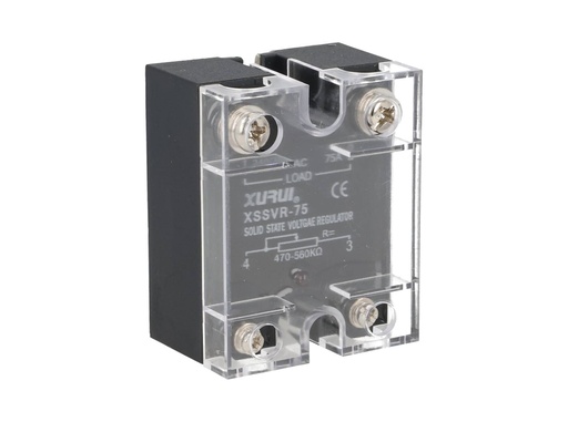 [ASR-75RA-280A] ASR-75RA-280A — RELEVADOR ESTADO SOLIDO ENTRADA VARIABLE, 75A, 24-280VCA, CON POTENCIOMETRO, 0-500K, CON PERILLA