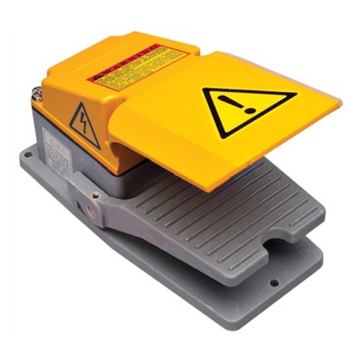 [HRF-HD3N] HRF-HD3N — INTERRUPTOR DE PEDAL MEDIANO 1NA+1NC 15A125/250/380VCA, MICRO INTERRUPTOR TIPO Z, IP65, 211X150X127mm