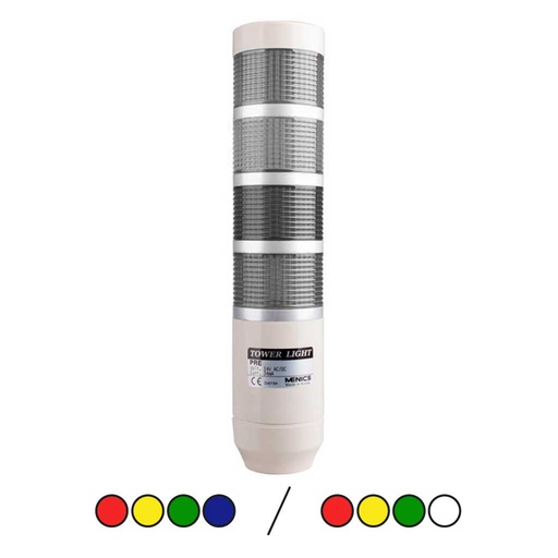 [PRE-402-4] PRE-402-4 — TORRETA IND 4 COLORES 56MM 24VCA/CD