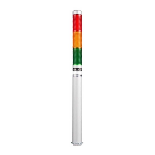 [PLDL-302-RYG] PLDL-302-RYG — TORRETA IND CON LED 25mm 24VCA/CD 3 COLORES POSTE 200mm