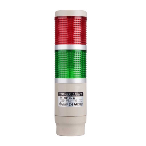 [MT4B2CL-2] MT4B2CL-2 — TORRETA INDUSTRIAL 220VCA 2 COLORES 45MM