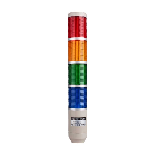 [MT5B4CL-4] MT5B4CL-4 — TORRETA INDUSTRIAL 220VCA 4 COLORES 56MM