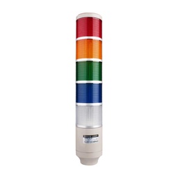 [MT8C5AL-5] MT8C5AL-5 — TORRETA INDUSTRIAL 24VCA/CD 5 COLORES 85mm CON FLAS