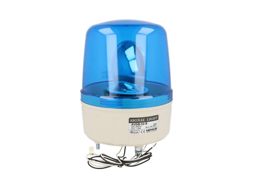 [AVGB-02-B] AVGB-02-B — FAROLA INDEPENDIENTE ROTATIVA 135mm CON ALARMA AZUL