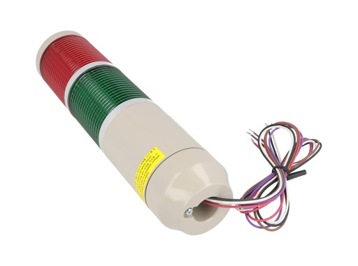 [MT5C2BL-RG] MT5C2BL-RG — TORRETA INDUSTRIAL 56mm 120VCA (ROJO-VERDE) CON DESTELLO