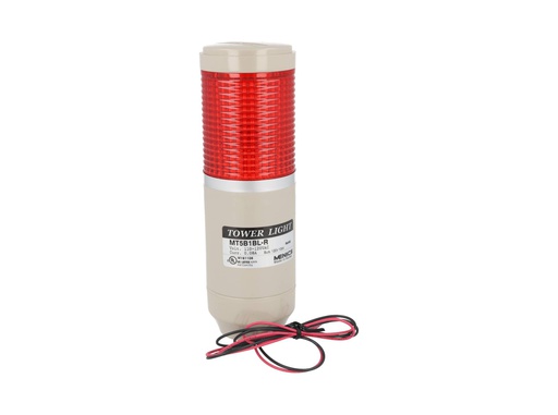 [MT5B1BL-1R] MT5B1BL-1R — TORRETA iluminación Stack de 56 mm roja 110 VCA MENICS