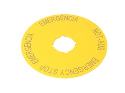 [M22-XAK2] M22-XAK2 — PLACA 90MM EMERGENCIA 4 LD