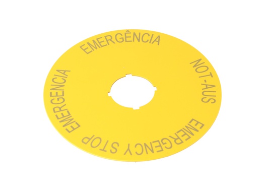 [M22-XAK2] M22-XAK2 — PLACA 90MM EMERGENCIA 4 LD