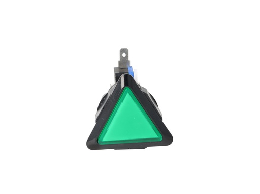 [TP-TSG] TP-TSG — SWITCH TRIANGULAR VERDE 39 X39 X 39LED 12/5VCD, CON MICROSWITCH INTERCAMBIABLE.