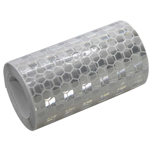 [TP-RT105] TP-RT105 — CINTA REFLEJANTE TIPO PANAL PARA FOTOCELDA, 100CMS. X 5 CMS.