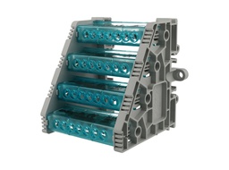 [KA-2111] KA-2111 — BLOQUE DE DISTRIB 4 LIN/7 DERIV 160A/750VCA, P/RIEL