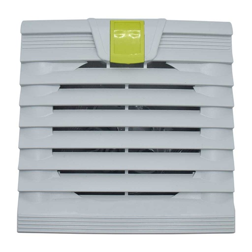 [REJILLA 80FPI] REJILLA 80FPI — REJILLA  C/FILTRO Y PUERTA P/VENT. 80mm, (4.72) medida ext. 120x120mm