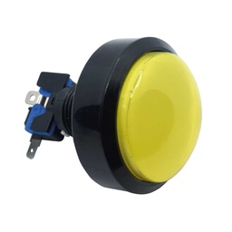 [TP-VGS-Y] TP-VGS-Y — SWITCH AMARILLO P/CONSOLA TIPO ARCADE 60, MM, BARRENO 24MM