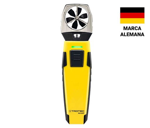 [BA16WP] BA16WP — ANEMÓMETRO DE RUEDA ALADA, PERMITE MEDIR VELOCIDAD, EL FLUJO VOLUMÉTRICO, LA TEMPERATURA Y LA HUMEDAD RELATIVA DEL AIRE