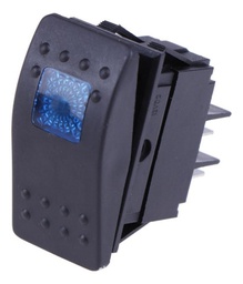 [TP-ASB-PK2] Switch Boton Interruptor Con Luz Led 4 Pines 12v 2pza Tp-as