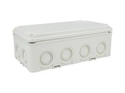 [40202005] 40202005 — CAJA CON KNOCKOUTS PRE-PERFORADOS PLASTICA ABS DE CONEXIONES 117X217X75.5MM. GRIS IP67