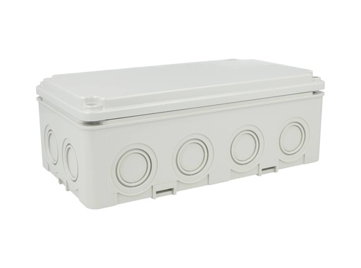 [40202005] 40202005 — CAJA CON KNOCKOUTS PRE-PERFORADOS PLASTICA ABS DE CONEXIONES 117X217X75.5MM. GRIS IP67