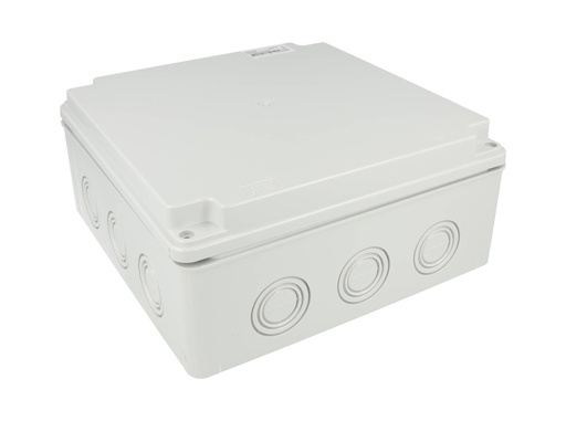 [40205005] 40205005 — CAJA CON KNOCKOUTS PRE-PERFORADOS PLASTICA ABS DE CONEXIONES 218X1218X96.5MM. GRIS IP67