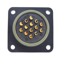 [TP-MSK-14PM] TP-MSK-14PM — CONECTOR MILITAR SOCKET (PANEL) 14P MACHO