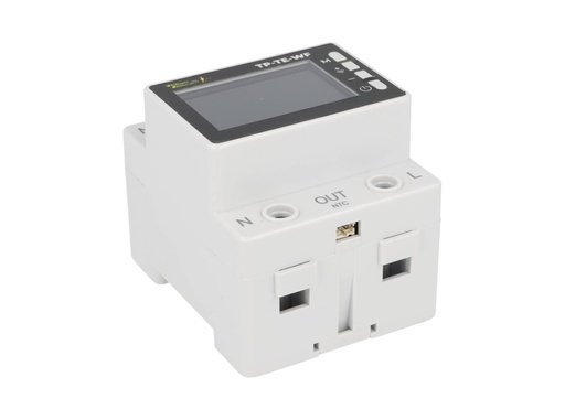[TP-TE-WF] TP-TE-WF — VOLTIMETRO, MEDIDOR DE ENERGÍA WIFI, 110-220VCA, KW, PF, HZ, TEMP.-20/150GRADOS CENTÍGRADOS, KWH, TIEMPO, AMP.