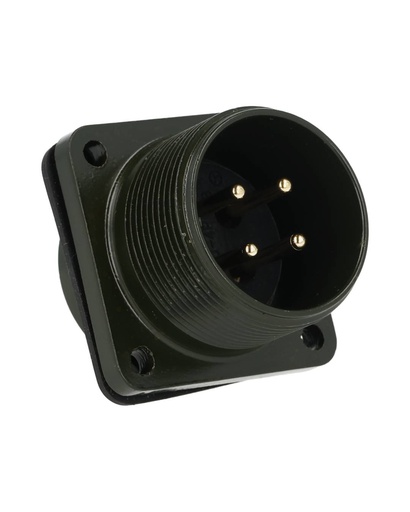 [TP-MSK-4PM] TP-MSK-4PM — CONECTOR MILITAR SOCKET (PANEL) 4P MACHO