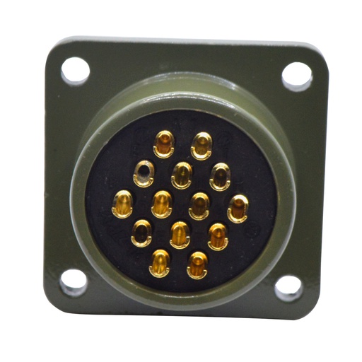 [TP-MSK-17PM] TP-MSK-17PM — CONECTOR MILITAR SOCKET (PANEL) 17P MACHO