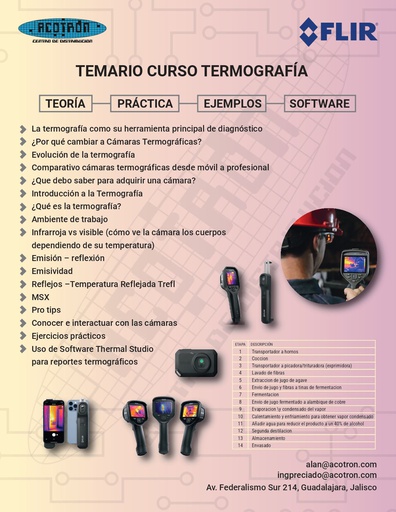 [CURSO-FLIR] CURSO-FLIR — CURSO de Termografía presencial 6 horas - 2026