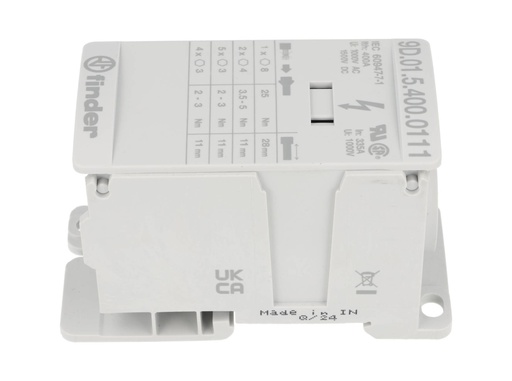 [9D0154000111] 9D0154000111 – BLOQUE DE DISTRIBUCIÓN 1 ENTRADA, 11 SALIDAS, 400A