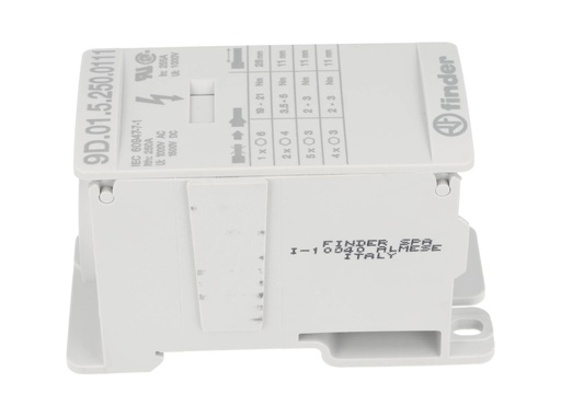 [9D0152500111] 9D0152500111 – BLOQUE DE DISTRIBUCIÓN 1 ENTRADA, 11 SALIDAS, 250A