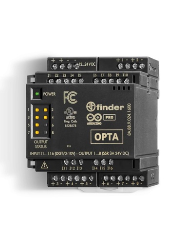 [8A5890241600] 8A5890241600 – PLC OPTA, MOD EXPAN EMR, 16 IN DIGITAL/ANALOGICO 8 OUT, 6A