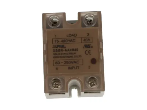 [XSSR-AA4840W6] XSSR-AA4840W6 – RELEVADOR ESTADO SOLIDO 40A/480VCA VOLTAJE CONTROL 85-280VCA, PARA CARGA RESISTIVA CON LED INDICADOR, CRUCE POR CERO, SALIDA DOBLE SCR 